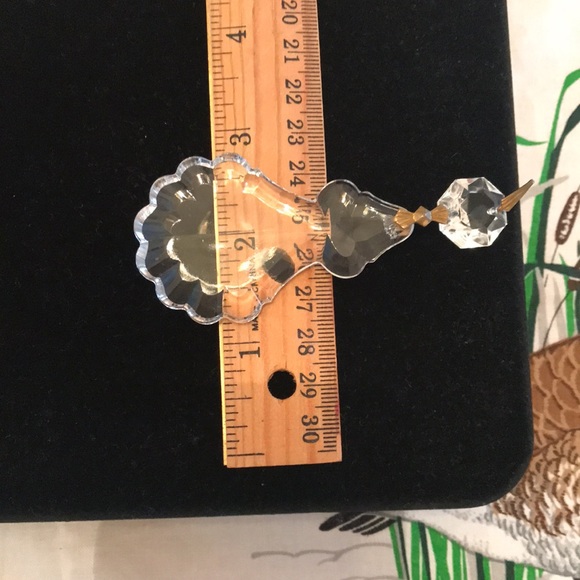 🎀 Vintage French Cut Crystal Pendant- You will 💕 love this piece of glamour. - Picture 7 of 13